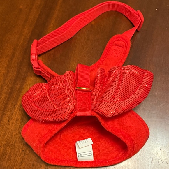 Red Pup Crew Valentine’s Devil Harness - Picture 3 of 7